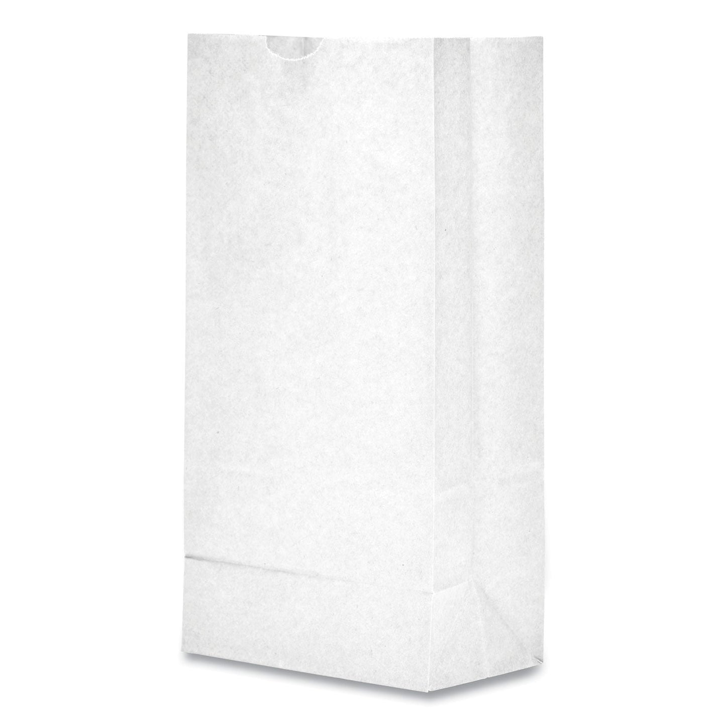 General Grocery Paper Bags, 35 lb Capacity, #10, 6.31" x 4.19" x 13.38", White, 500 Bags