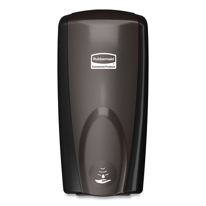 Rubbermaid AutoFoam Touch-Free Dispenser, 1,100 mL, 5.18 x 5.25 x 10.86, Black/Black Pearl, 10/Carton