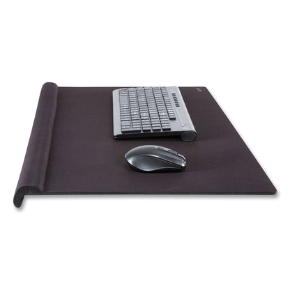 Allsop ErgoEdge Wrist Rest Deskpad, 29.5 x 16.5, Black