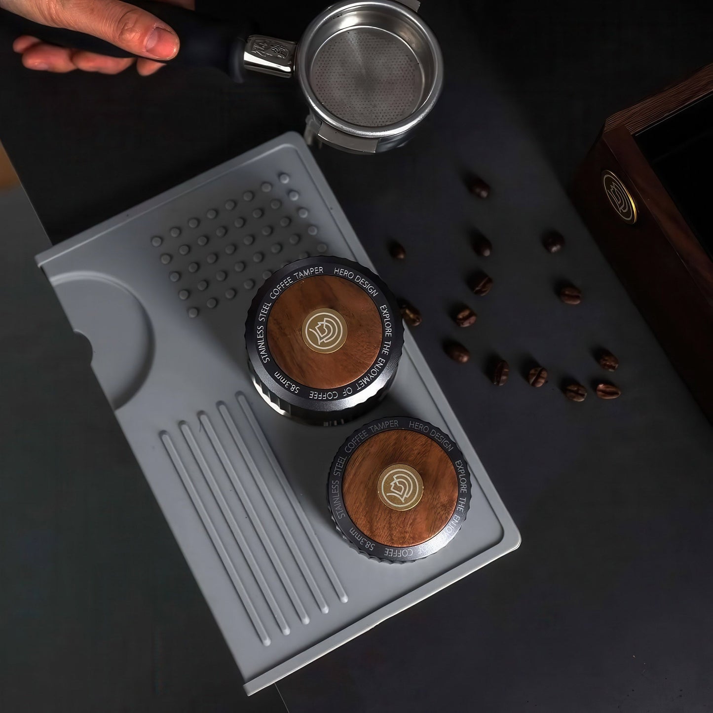 Barista Coffee Tamper Mat