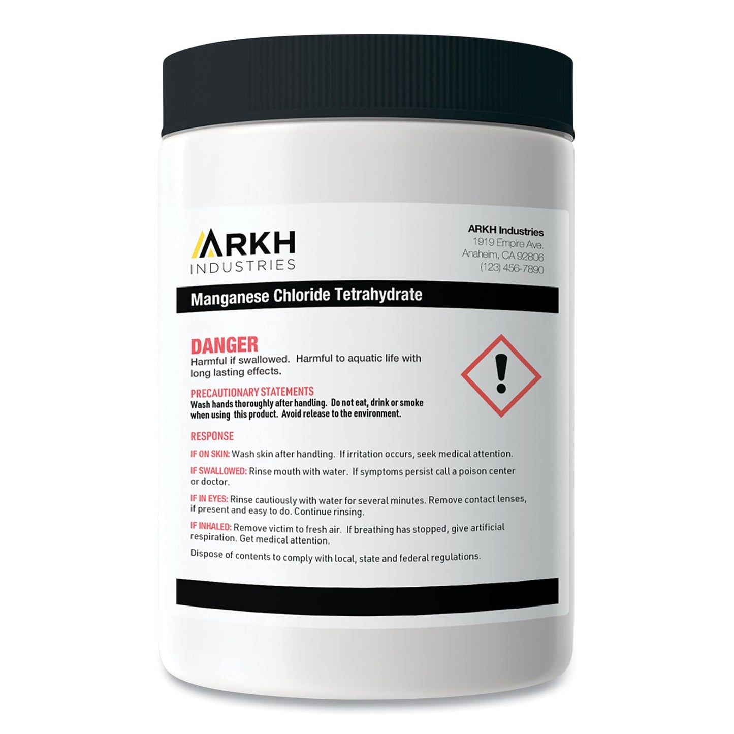 Avery UltraDuty GHS Chemical Waterproof and UV Resistant Labels, 4 x 4, White, 4/Sheet, 50 Sheets/Box