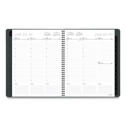AT-A-GLANCE Contemporary Weekly/Monthly Planner, 11 x 8.25, Forest Green Cover, 12-Month (Jan to Dec): 2023