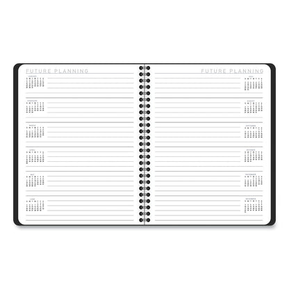 AT-A-GLANCE Contemporary Lite Weekly/Monthly Planner, 8.75 x 7, Black Cover, 12-Month (Jan to Dec): 2023