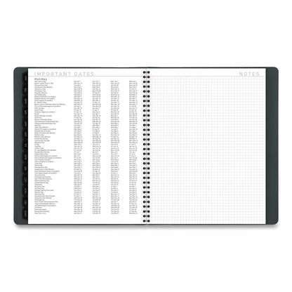 AT-A-GLANCE Contemporary Weekly/Monthly Planner, 11 x 8.25, Forest Green Cover, 12-Month (Jan to Dec): 2023