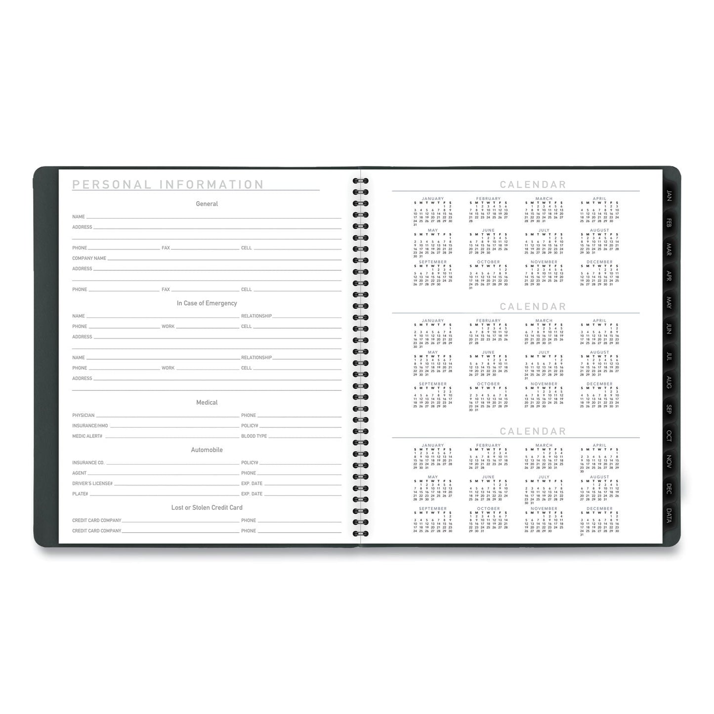 AT-A-GLANCE Contemporary Monthly Planner, 11 x 9, Forest Green Cover, 12-Month (Jan to Dec): 2023