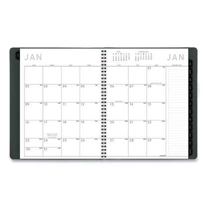AT-A-GLANCE Contemporary Weekly/Monthly Planner, 11 x 8.25, Forest Green Cover, 12-Month (Jan to Dec): 2023
