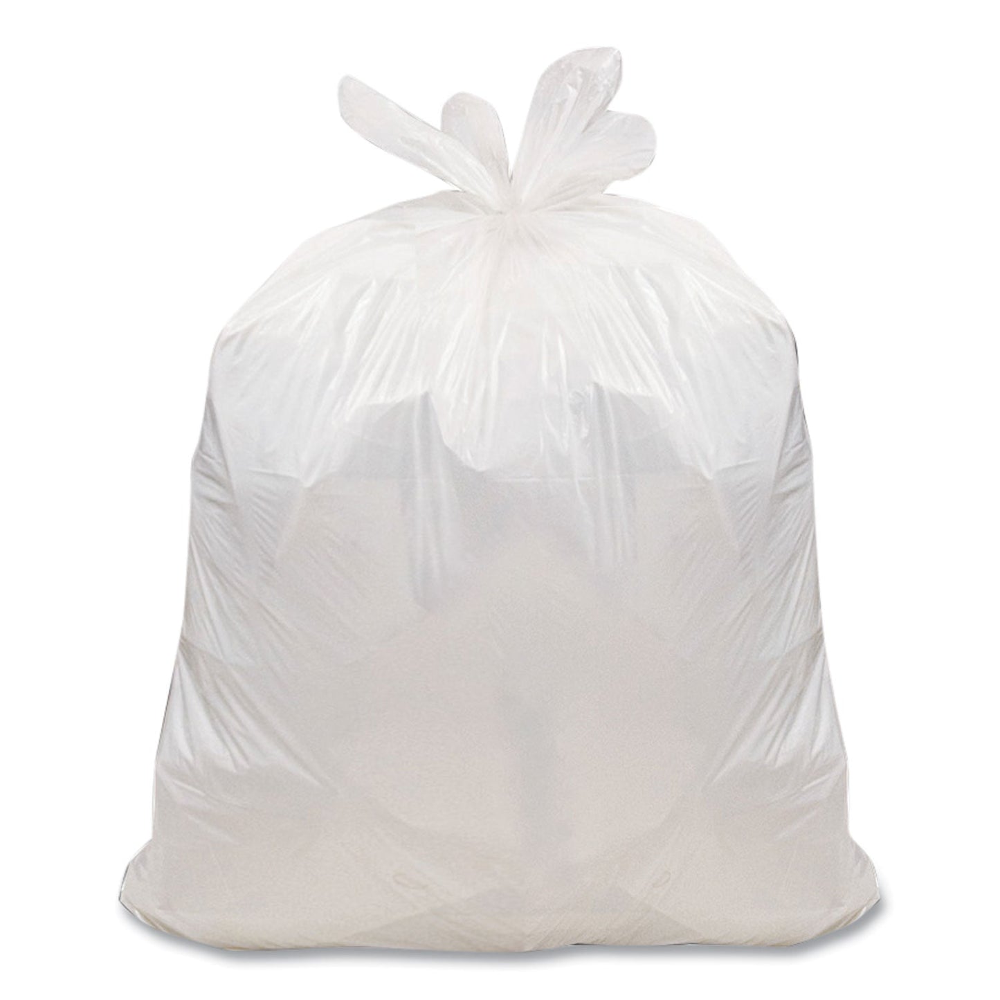 Handi-Bag Super Value Pack, 8 gal, 0.6 mil, 22" x 24", White, 130/Box