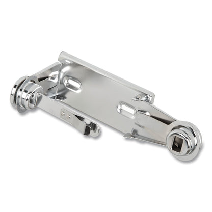 San Jamar Locking Toilet Tissue Dispenser, 6 x 4.5 x 2.75, Chrome