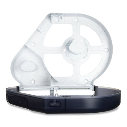 San Jamar Quantum 12"-13" JBT Dispenser, Classic, 22 x 5.88 x 16.5, Transparent Black Pearl