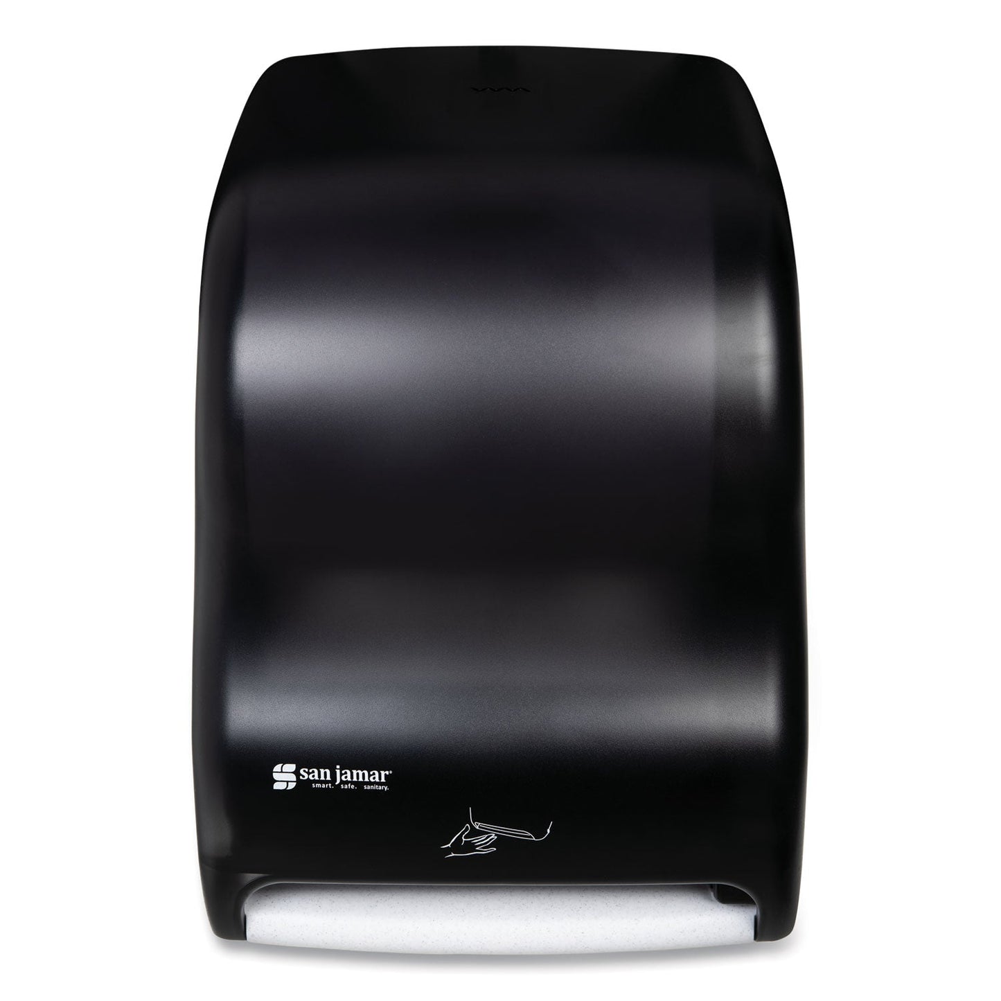 San Jamar Smart System with iQ Sensor Towel Dispenser, 11.75 x 9 x 15.5, Black Pearl