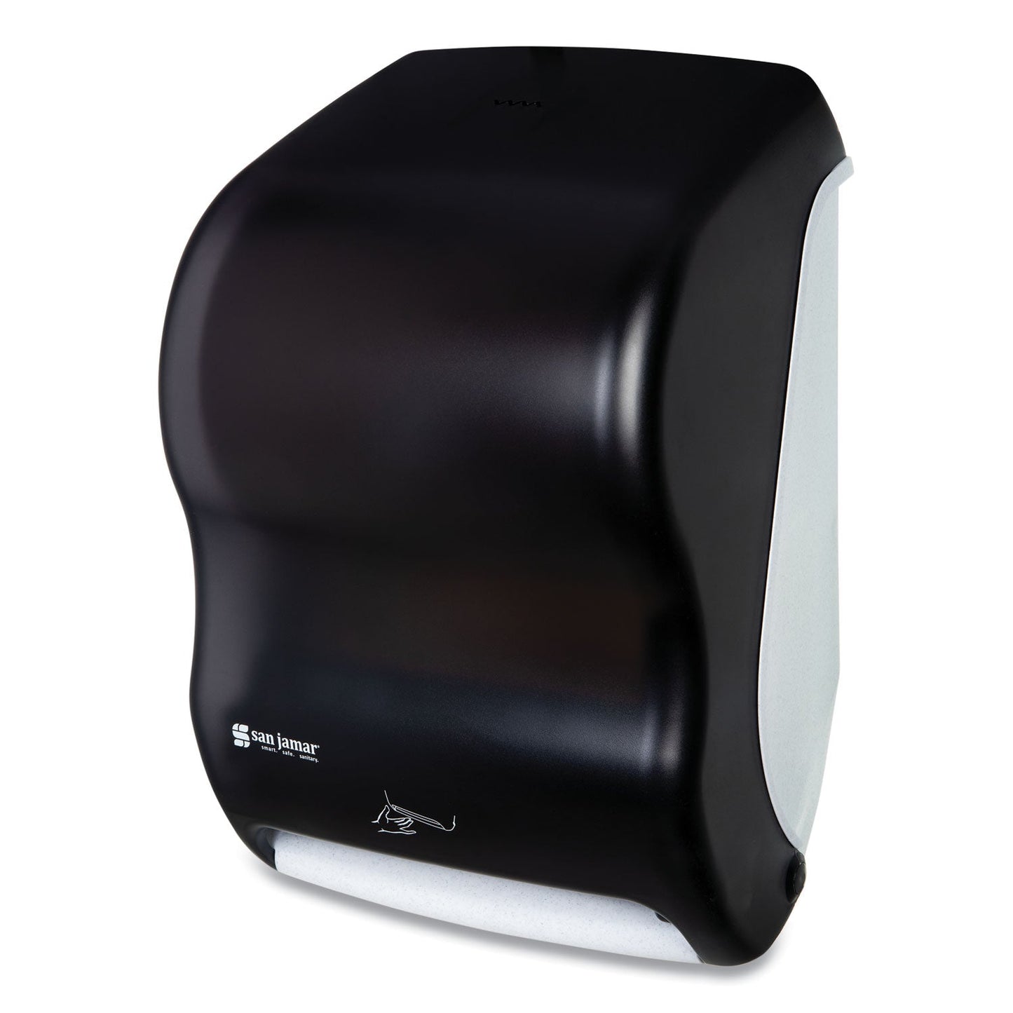 San Jamar Smart System with iQ Sensor Towel Dispenser, 11.75 x 9 x 15.5, Black Pearl