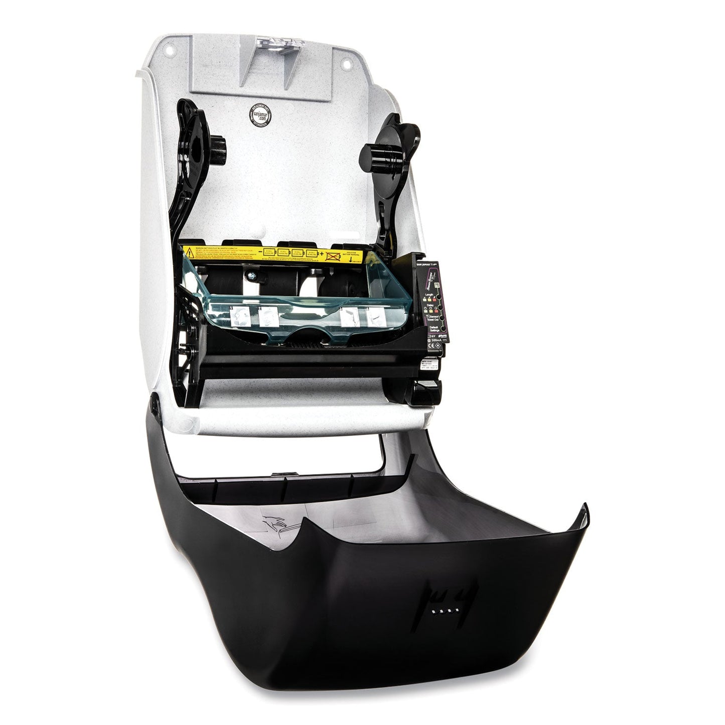 San Jamar Smart System with iQ Sensor Towel Dispenser, 11.75 x 9 x 15.5, Black Pearl