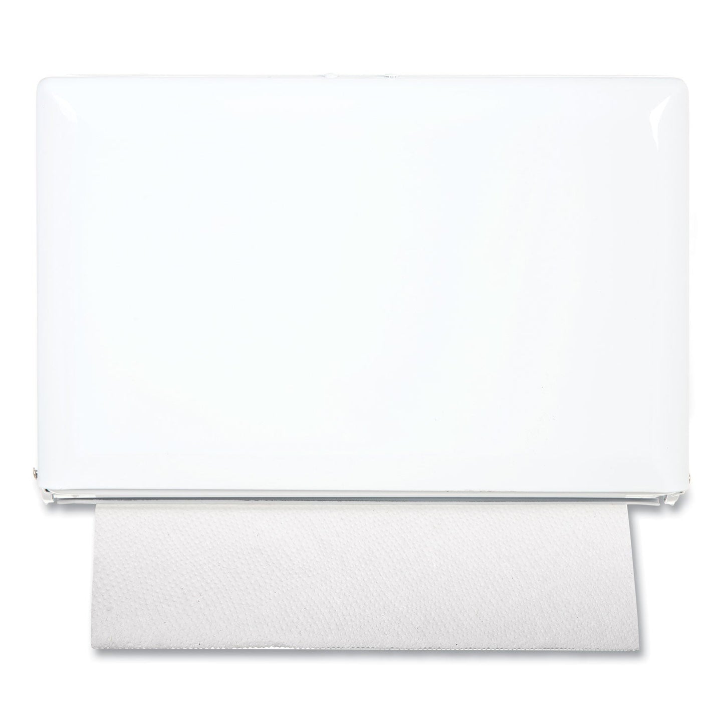 San Jamar Singlefold Paper Towel Dispenser, 10.75 x 6 x 7.5, White