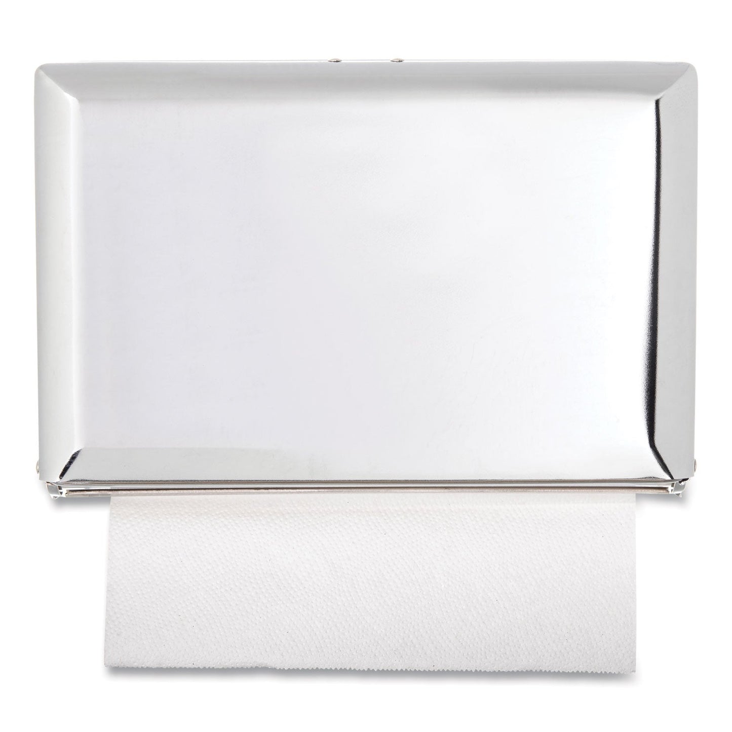 San Jamar Singlefold Paper Towel Dispenser, 10.75 x 6 x 7.5, Chrome