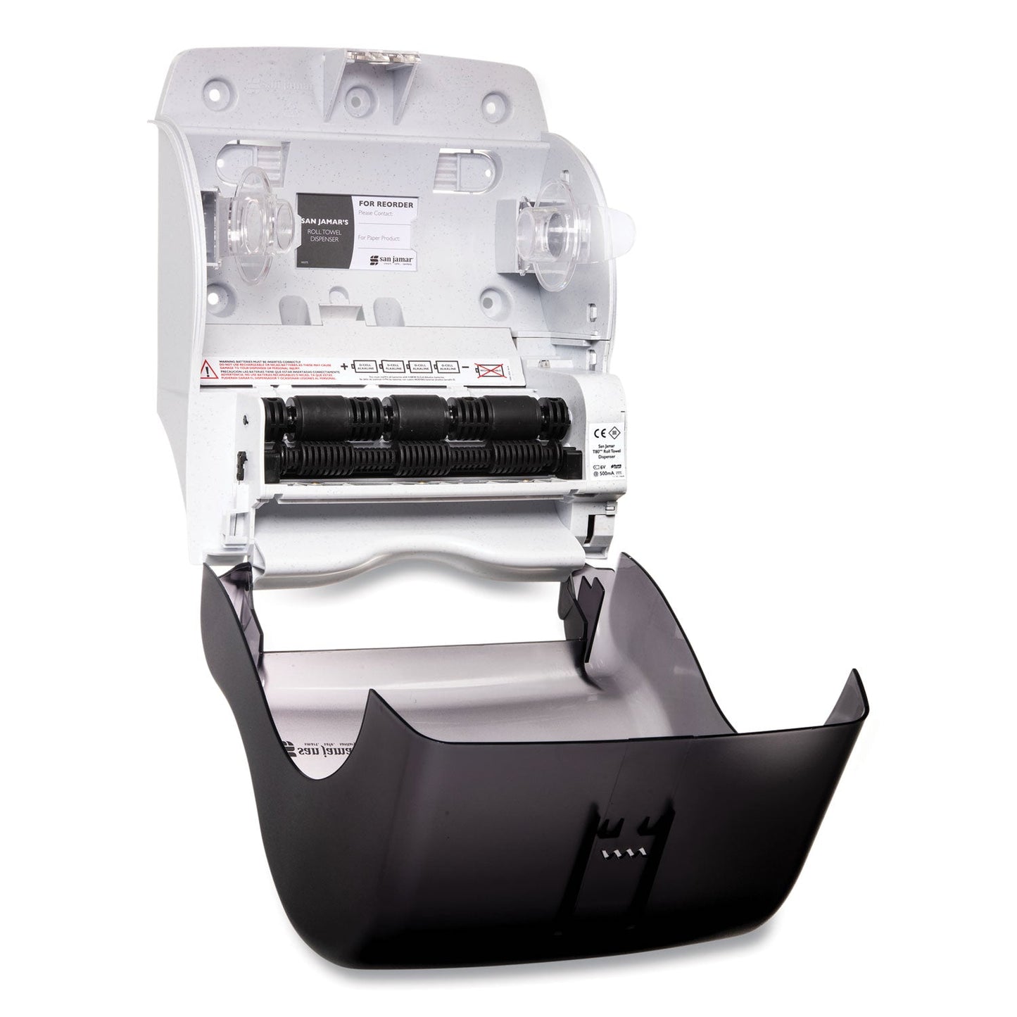 San Jamar Tear-N-Dry Essence Automatic Dispenser, Classic, 11.75 x 9.13 x 14.44, Black Pearl