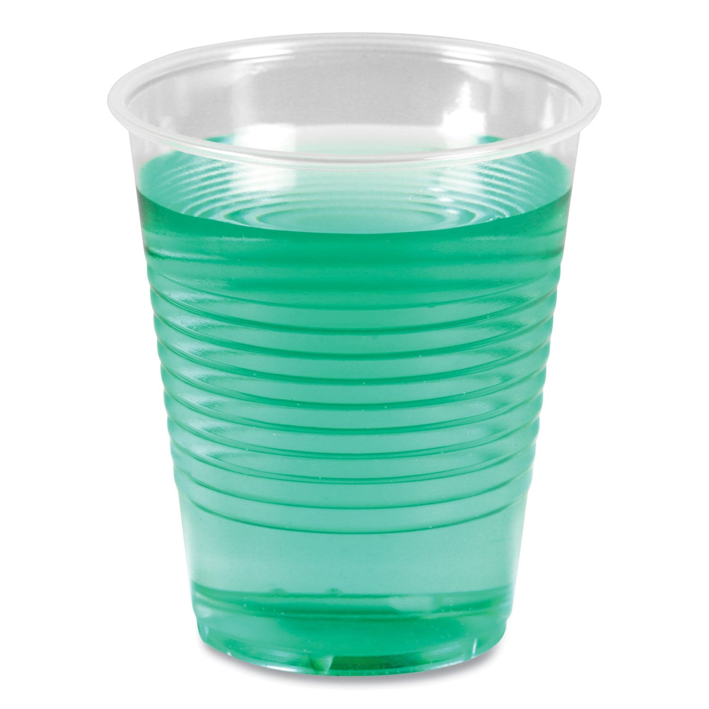 Boardwalk Translucent Plastic Cold Cups, 12 oz, Polypropylene, 50 Cups/Sleeve, 20 Sleeves/Carton