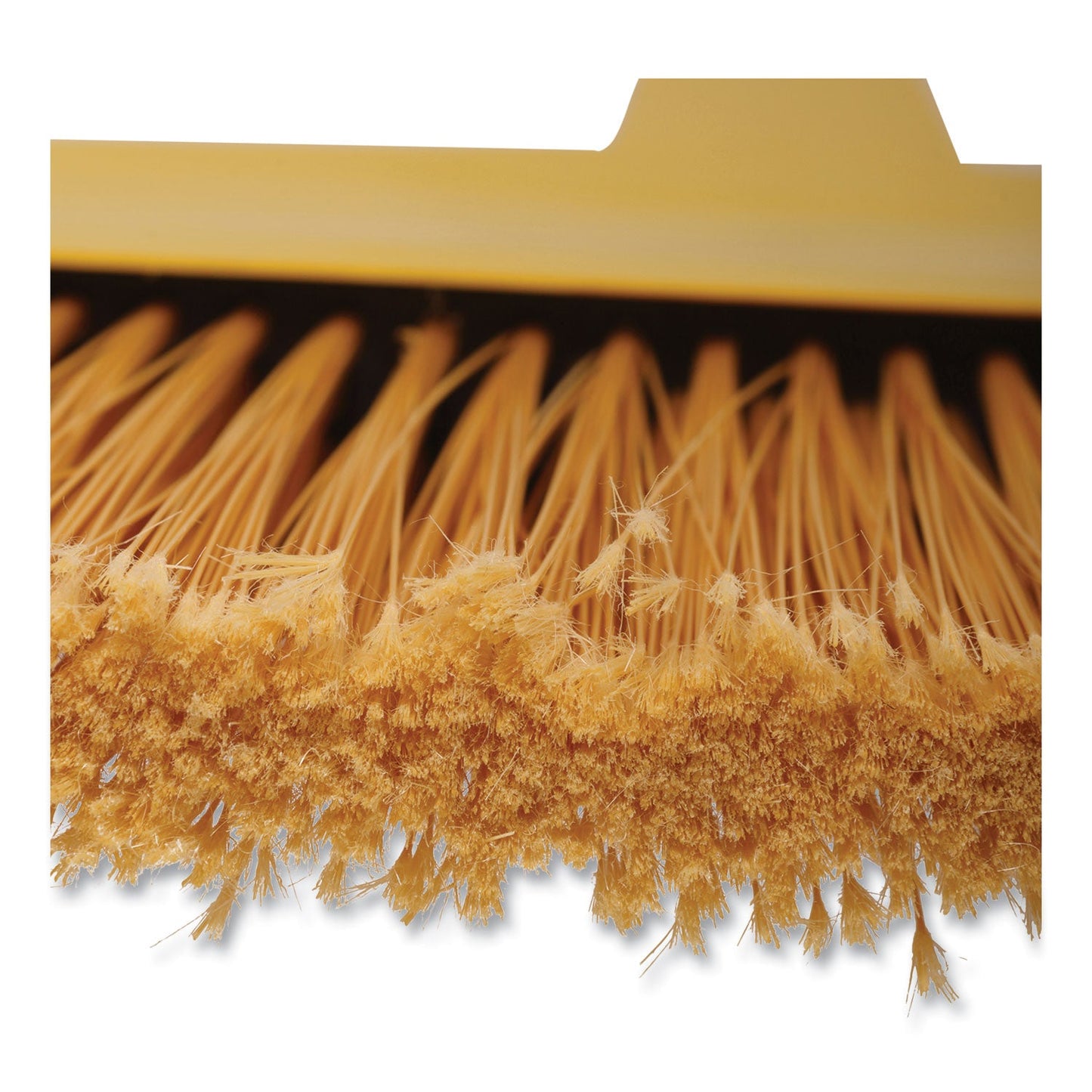 Boardwalk Angler Broom, 53" Handle, Yellow, 12/Carton