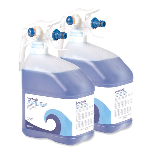 Boardwalk PDC Glass Cleaner, 3 Liter Bottle, 2/Carton