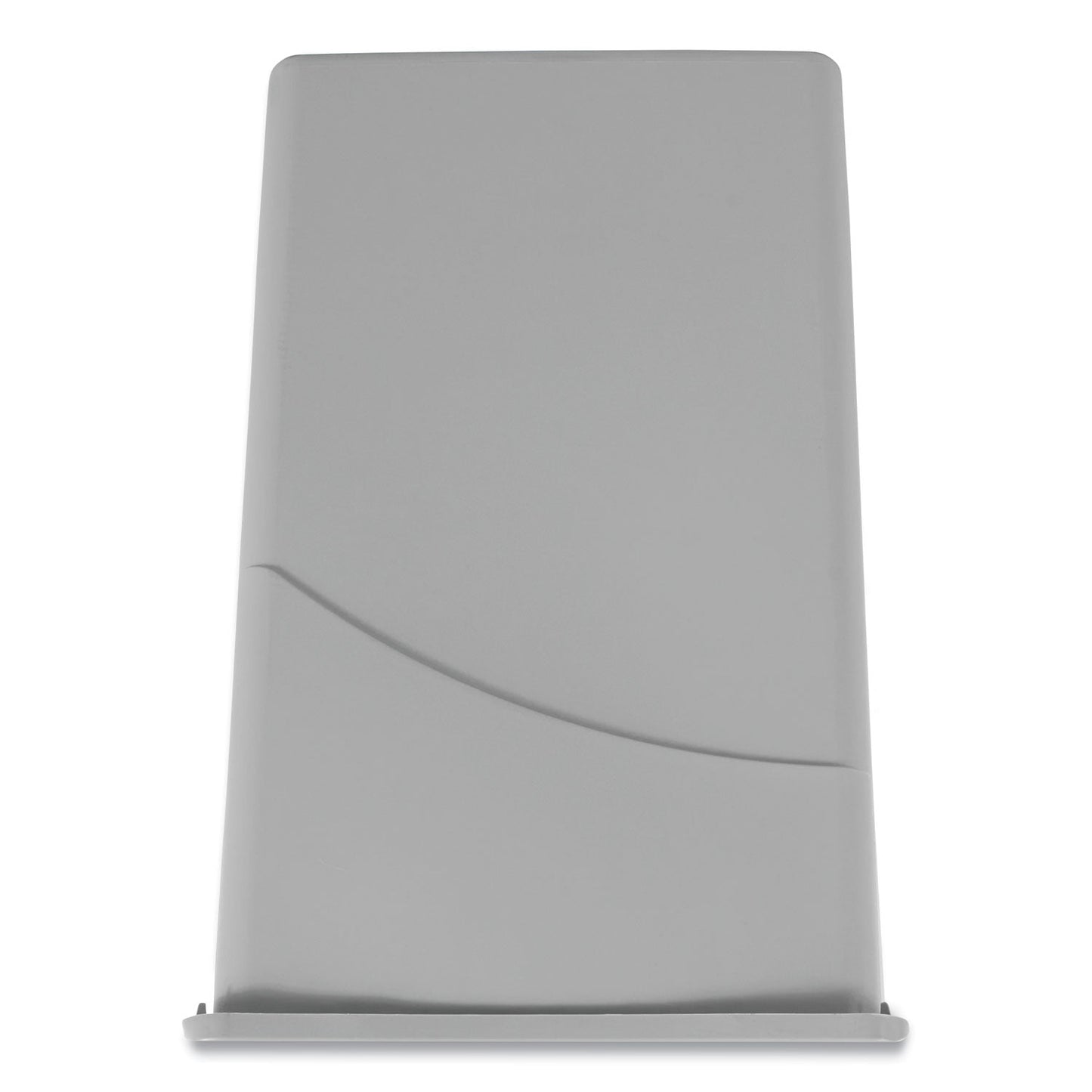 Boardwalk Slim Waste Container, 23 gal, Gray, Plastic