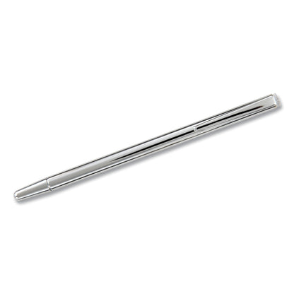 Apollo Slimline Pen-Size Pocket Pointer with Clip, Extends to 24.5", Silver