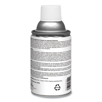 TimeMist Premium Metered Air Freshener Refill, Dutch Apple and Spice, 6.6 oz Aerosol Spray, 12/Carton