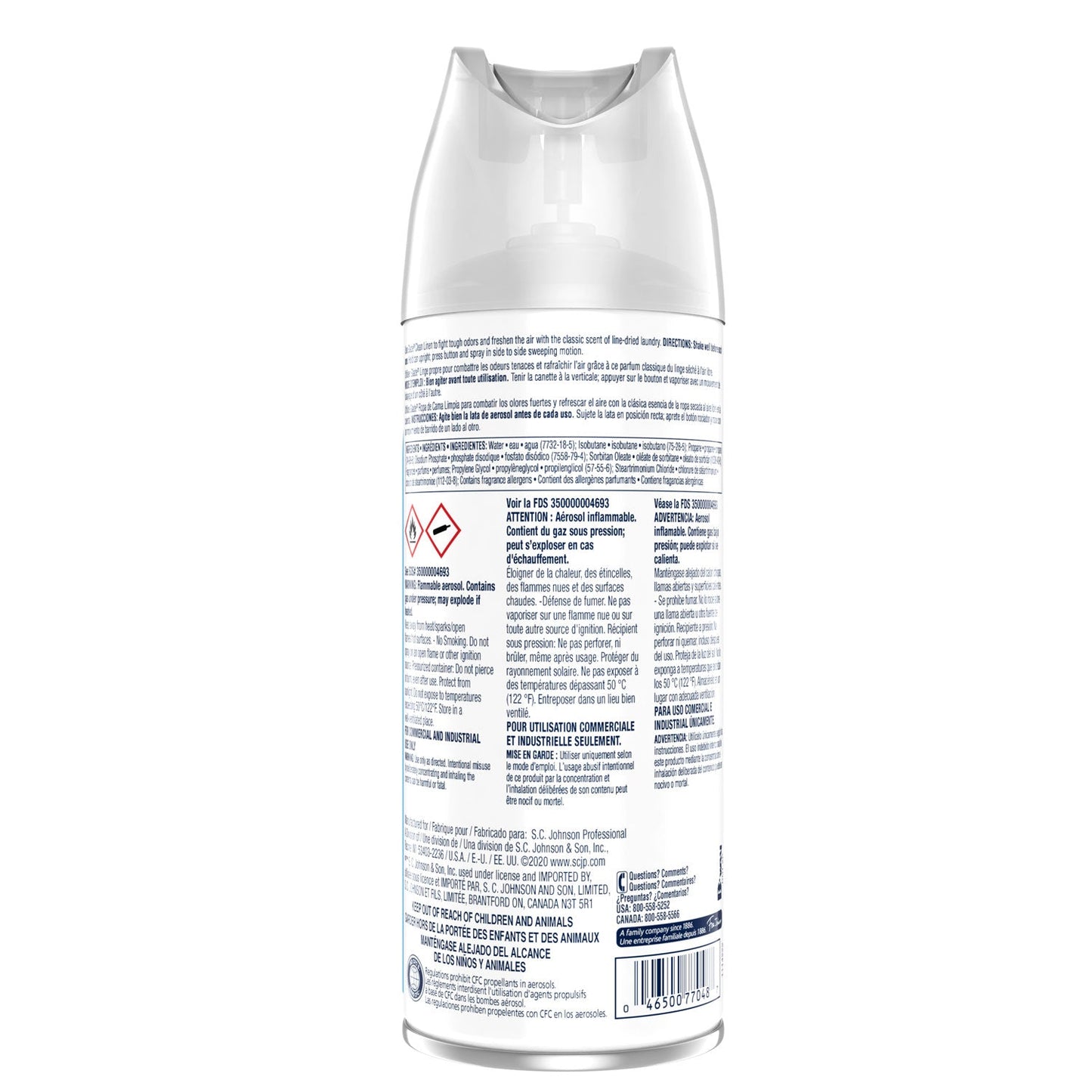 Glade Air Freshener, Clean Linen, 13.8 oz