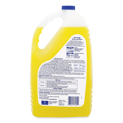 LYSOL Clean and Fresh Multi-Surface Cleaner, Sparkling Lemon and Sunflower Essence, 144 oz Bottle, 4/Carton