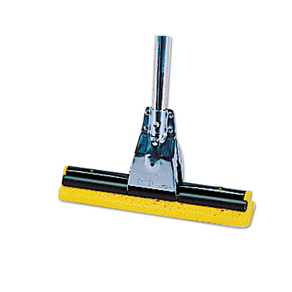 Rubbermaid Mop Head Refill for Steel Roller, Sponge, 12" Wide, Yellow