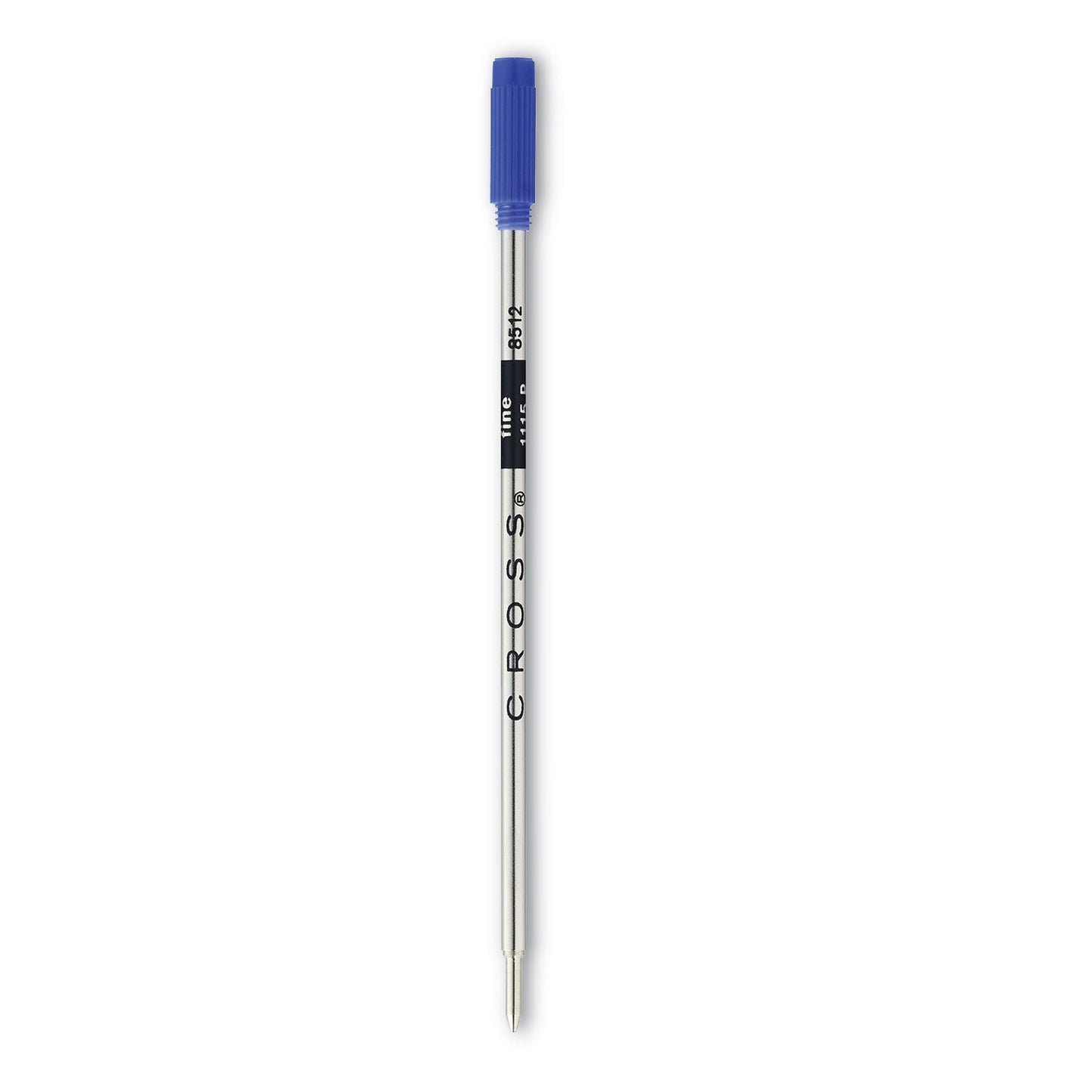 Cross Refills for Cross Ballpoint Pens, Fine Conical Tip, Blue Ink, 2/Pack