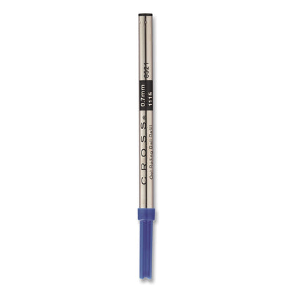 Cross Refill for Cross Selectip Gel Roller Ball Pens, Medium Conical Tip, Blue Ink