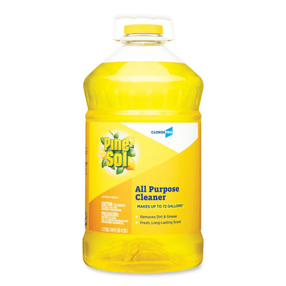 Pine-Sol All Purpose Cleaner, Lemon Fresh, 144 oz Bottle