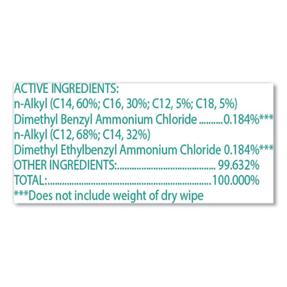 Clorox Disinfecting Wipes, 7 x 8, Fresh Scent, 75/Canister, 6/Carton