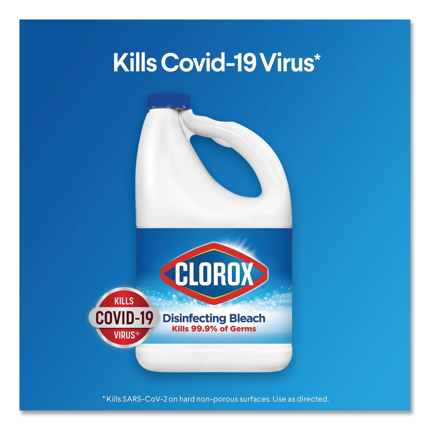 Clorox Regular Bleach with CloroMax Technology, 24 oz Bottle, 12/Carton