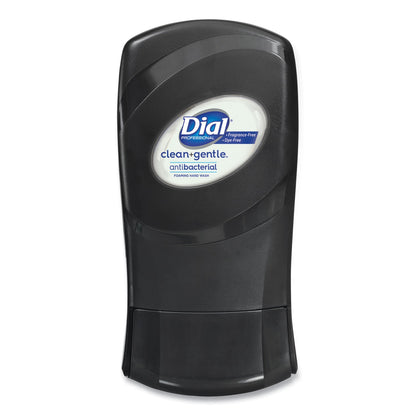 Dial Clean+Gentle Antibacterial Foaming Hand Wash Refill for FIT Manual Dispenser, Fragrance Free, 1.2 L, 3/Carton