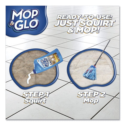 MOP & GLO Triple Action Floor Cleaner, Fresh Citrus Scent, 32 oz Bottle