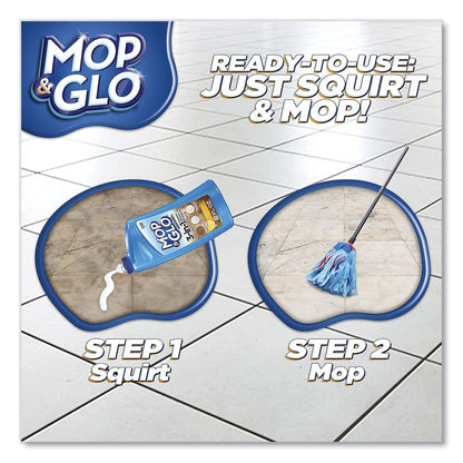 MOP & GLO Triple Action Floor Cleaner, Fresh Citrus Scent, 32 oz Bottle