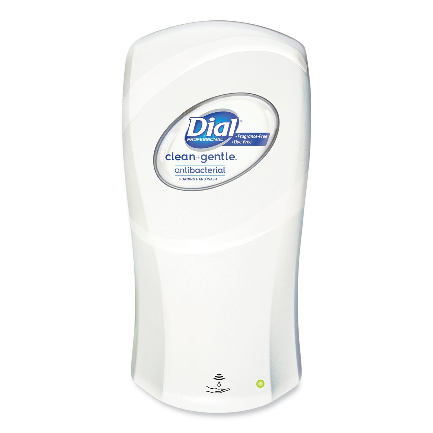 Dial Clean+Gentle Antibacterial Foaming Hand Wash Refill for FIT Touch Free Dispenser, Fragrance Free, 1 L, 3/Carton