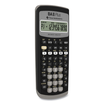 Texas Instruments BAIIPlus Financial Calculator, 10-Digit LCD