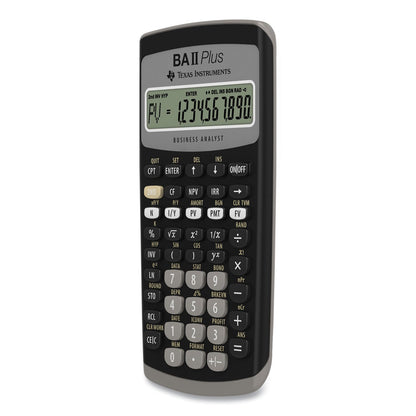 Texas Instruments BAIIPlus Financial Calculator, 10-Digit LCD
