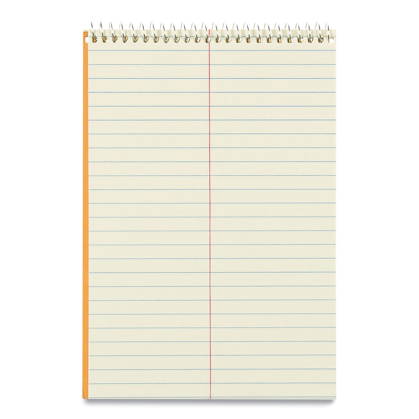 National Standard Spiral Steno Pad, Gregg Rule, Brown Cover, 80 Eye-Ease Green 6 x 9 Sheets