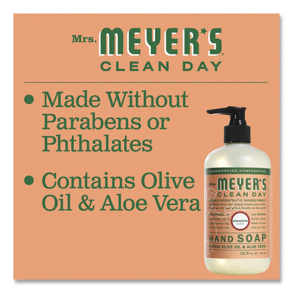 Mrs. Meyer's Clean Day Liquid Hand Soap, Geranium, 12.5 oz