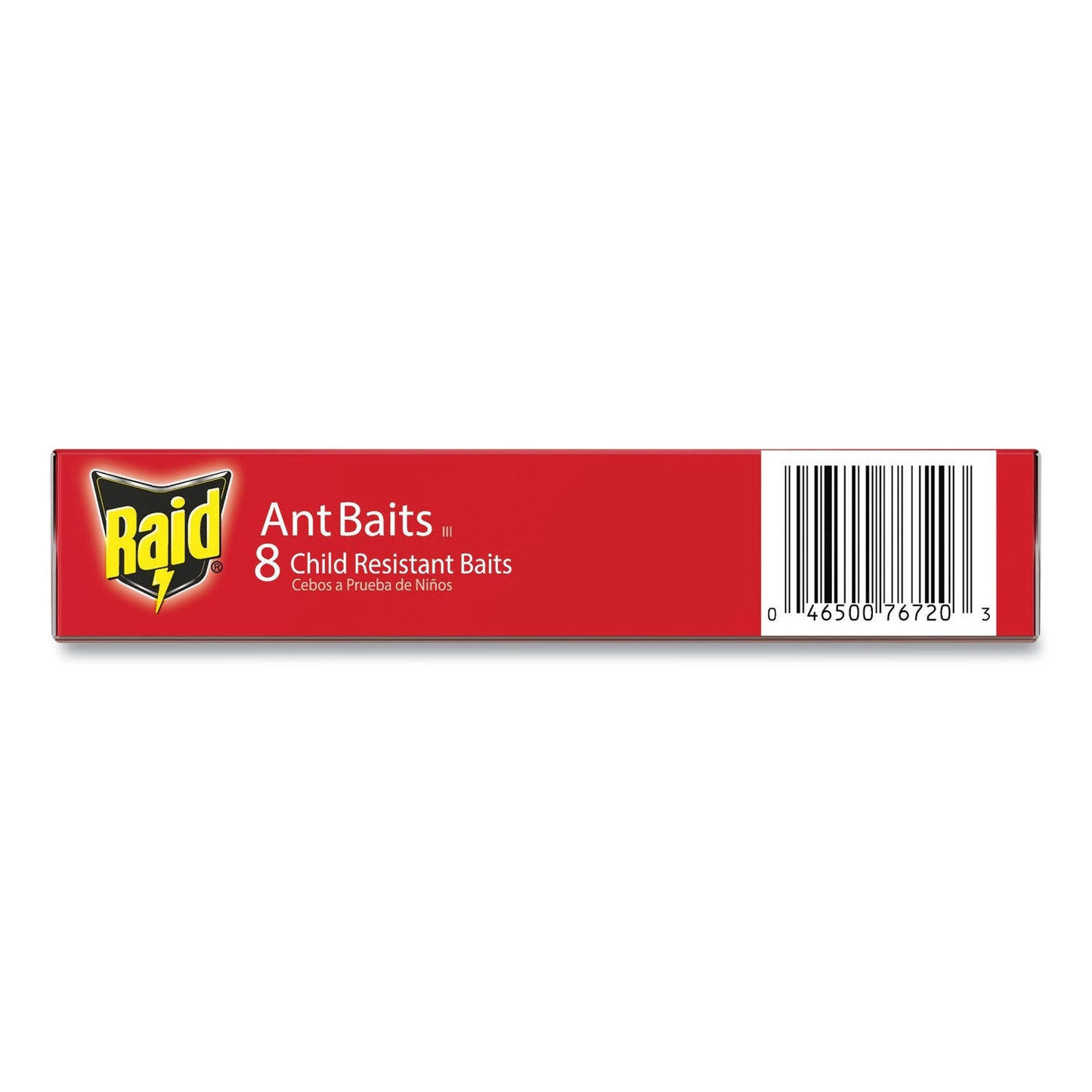 Raid Ant Baits, 0.24 oz, 8/Box, 12 Boxes/Carton