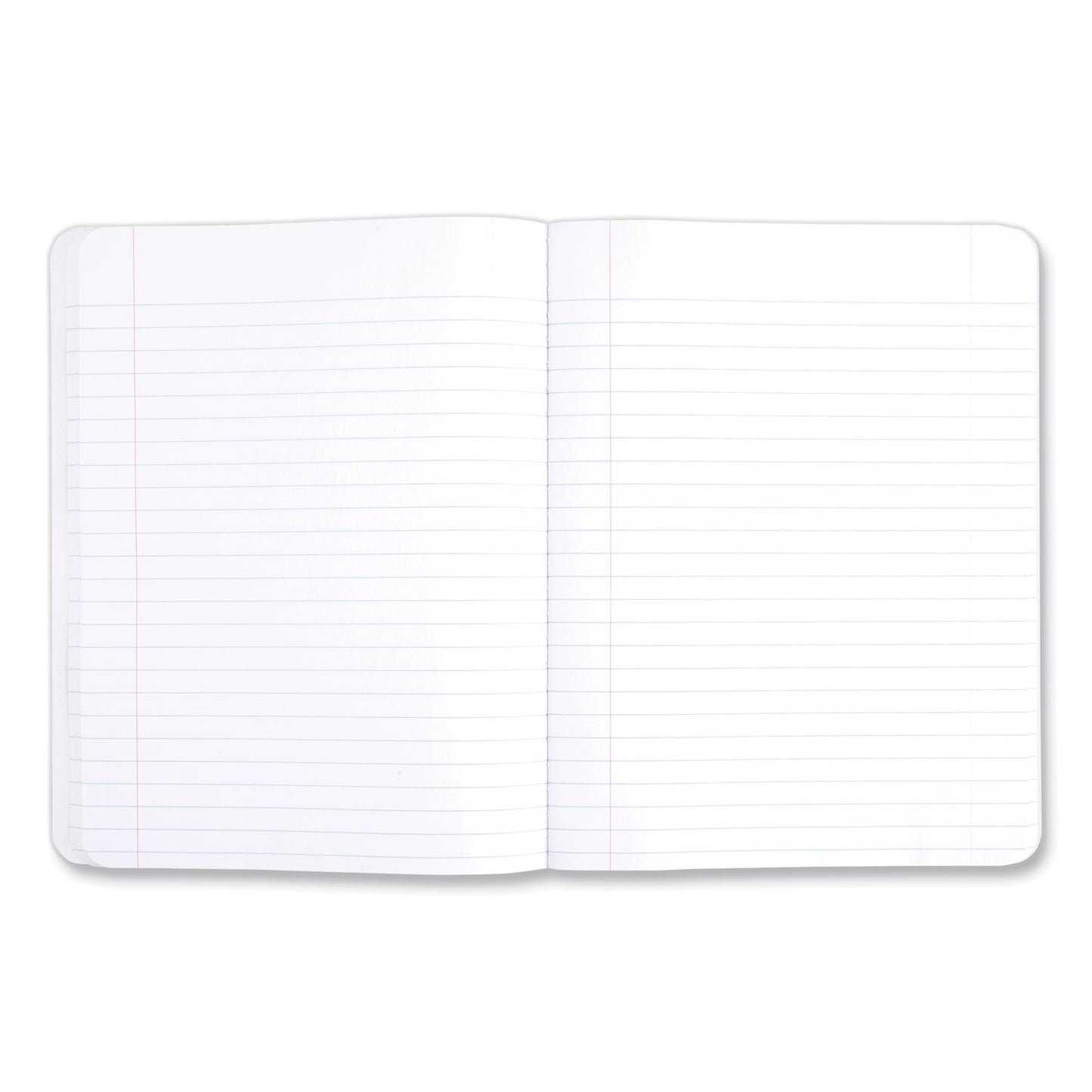 Mead Square Deal Composition Book, 3 Subject, Wide/Legal Rule, Black Cover, 9.75 x 7.5, 100 Sheets, 12/Pack