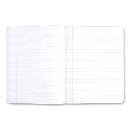 Mead Square Deal Composition Book, 3 Subject, Wide/Legal Rule, Black Cover, 9.75 x 7.5, 100 Sheets, 12/Pack