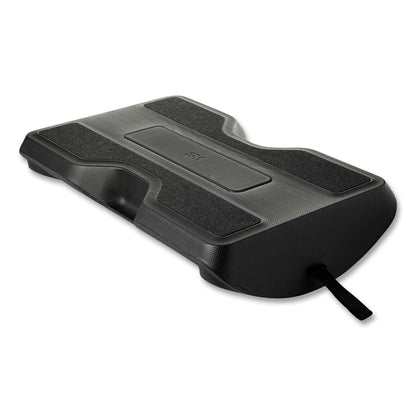 3M Foot Rest for Standing Desks, 19.98w x 11.97d x 4.2h, Black