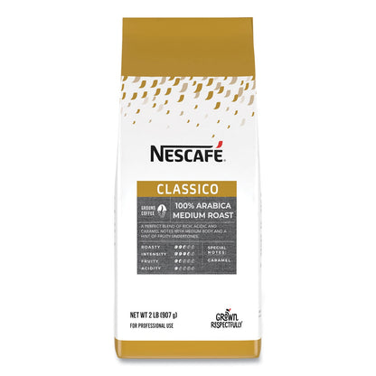 Nescafé Classico 100% Arabica Roast Ground Coffee, Medium Blend, 2 lb Bag