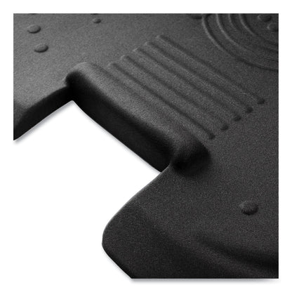 Floortex AFS-TEX 5000 Anti-Fatigue Mat, Bespoke, 26 x 36, Midnight Black
