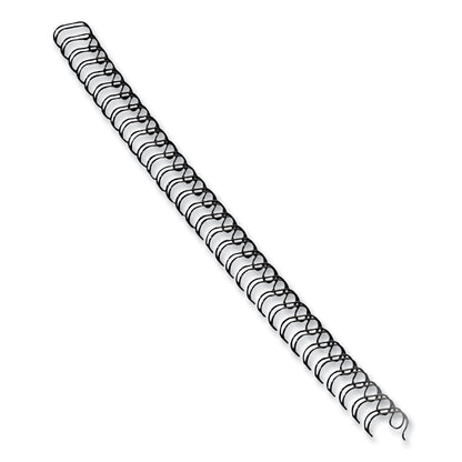 Fellowes Wire Bindings, 5/16" Diameter, 50 Sheet Capacity, Black, 25/Pack