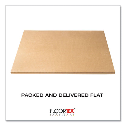 Floortex AFS-TEX 2000X Anti-Fatigue Mat, Bespoke, 20 x 32, Black