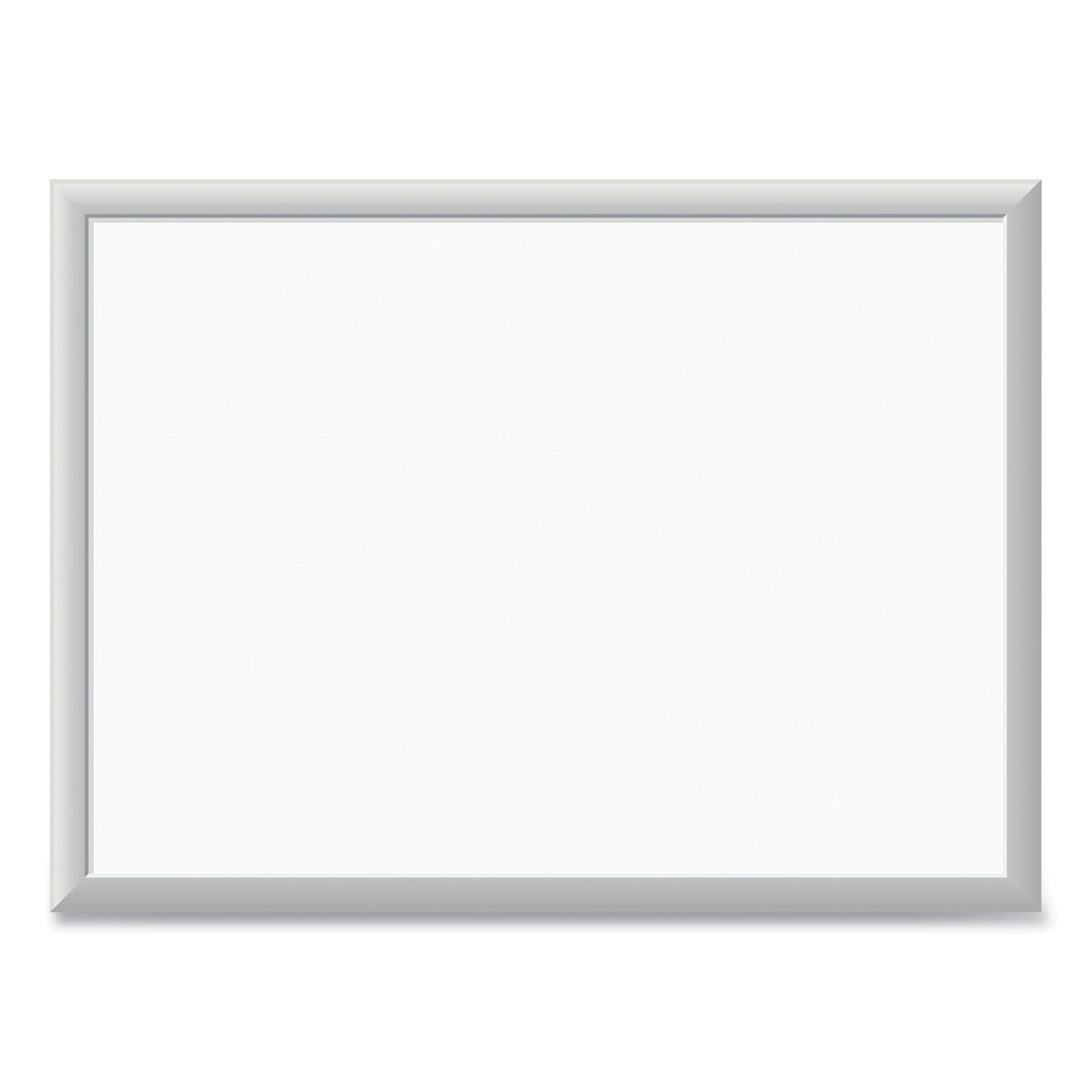 U Brands Melamine Dry Erase Board, 24 x 18, White Surface, Silver Frame
